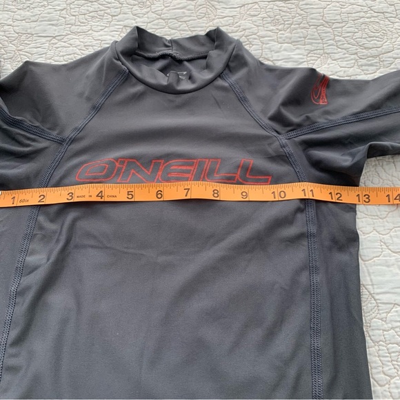 O'Neill Kid’s Gray Rashguard Size 10 - Picture 5 of 8